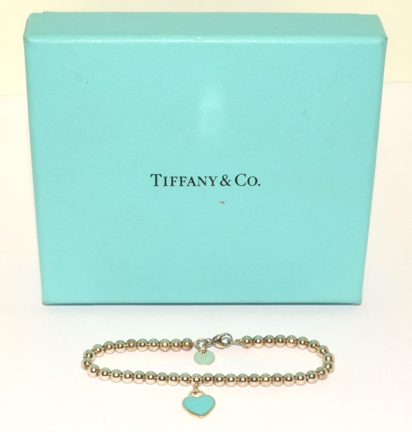 Tiffany and co silver bracelet boxed