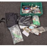 A large collection of fishing related items and accessories. Good lot to sort through. To include