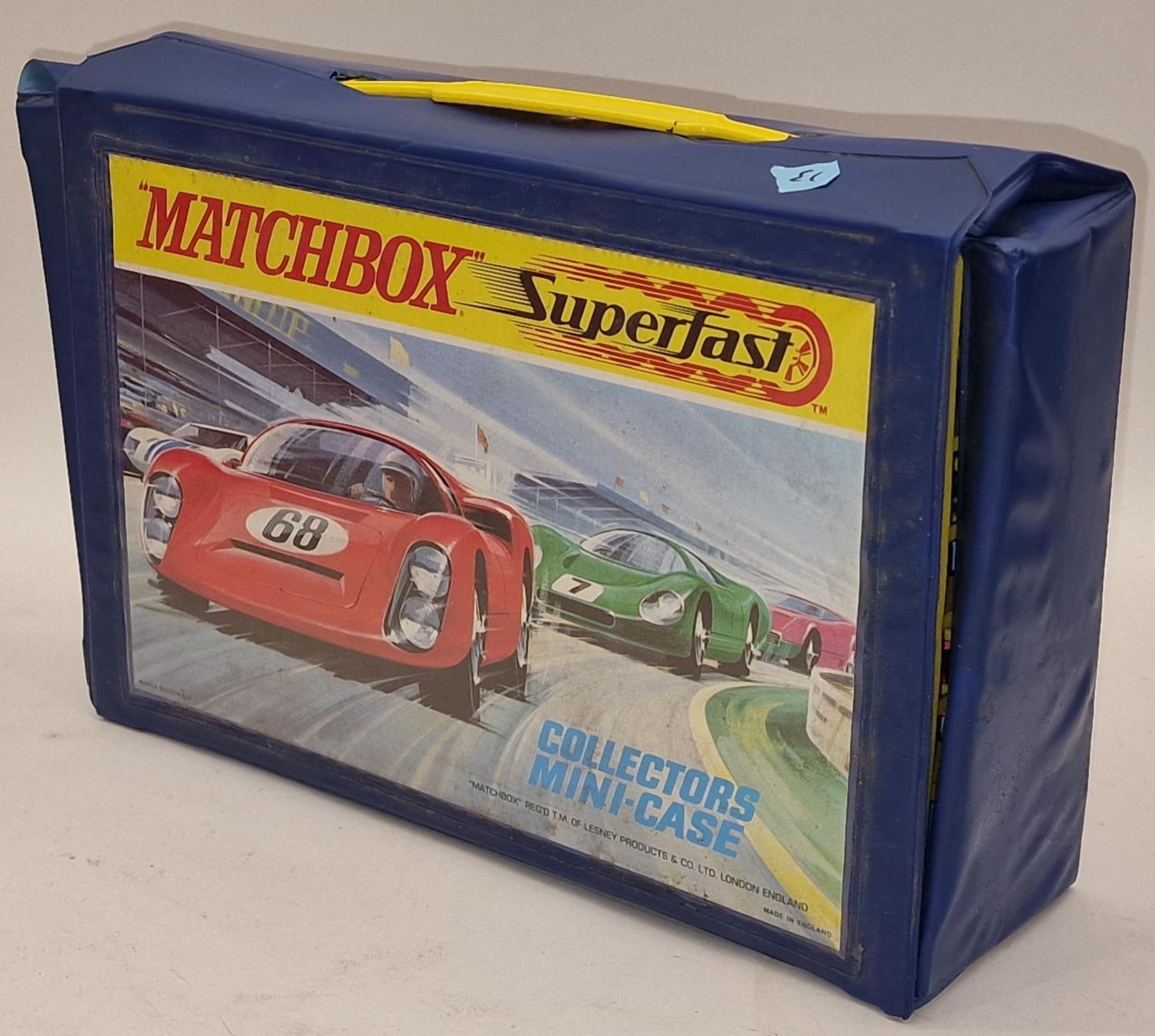 Matchbox Superfast vintage full collectors mini case of Matchbox die cast cars. - Image 4 of 4