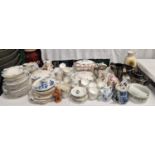 Very large collection of miscellaneous chinaware items.