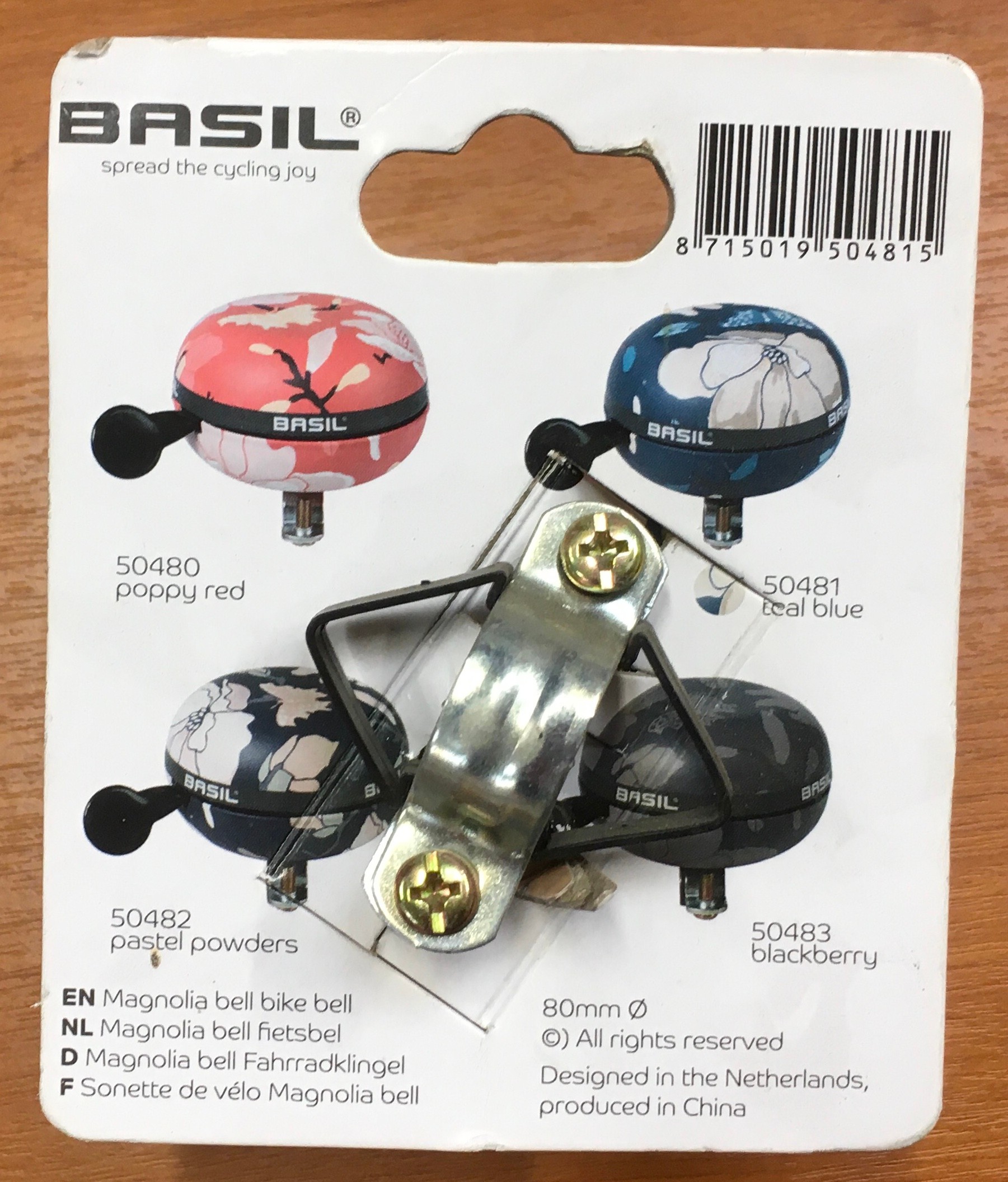 Collection of new and carded oversize bicycle bells including examples by Basil. 6 in all - Image 2 of 2