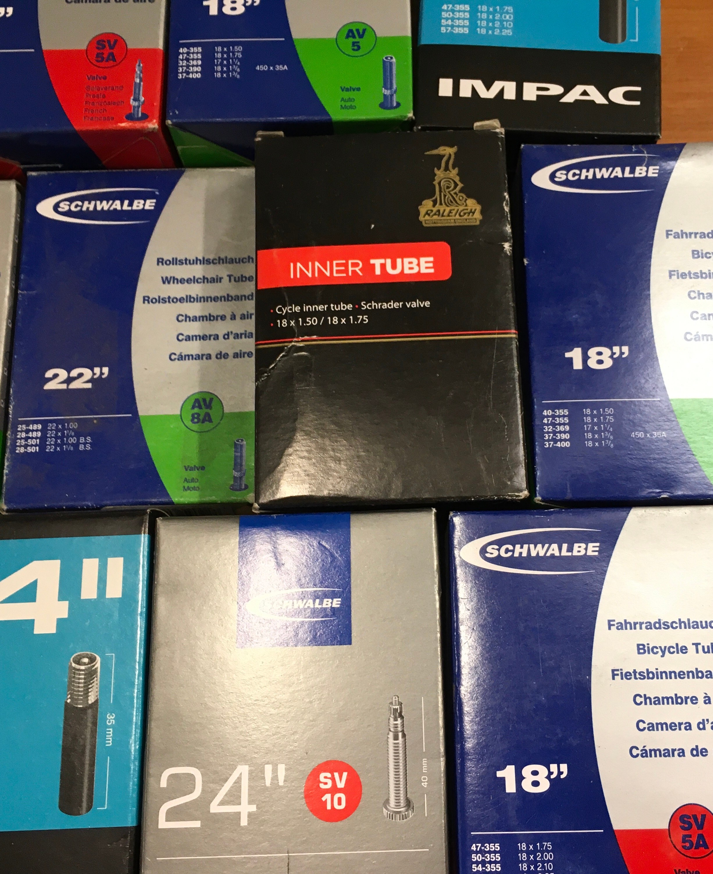 Quantity of new and boxed inner tubes size 18", 22” and 24". 24 in all - Image 4 of 4