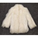 Lambs wool "Golden Swallow" fleece ladies Jacket Size 10