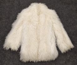 Lambs wool "Golden Swallow" fleece ladies Jacket Size 10