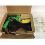 Hitachi W8VB2 professional electric screw driver found here in original box with instruction book.