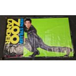 Large canvas cinema film poster for Zoolander starring Ben Stiller 241x151cm.