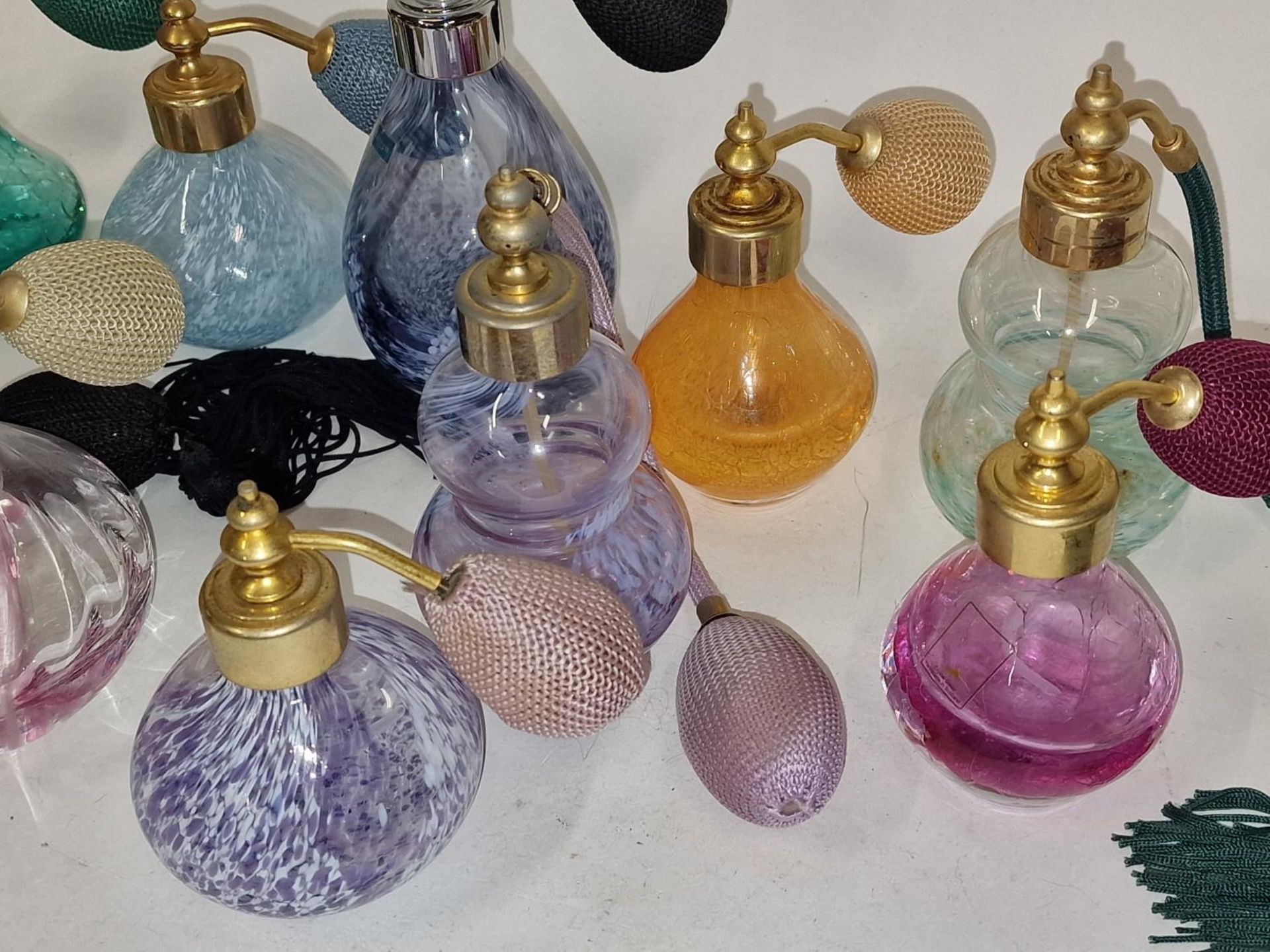 Caithness collection of glass perfume atomiser bottles many still with Caithness stickers - Image 3 of 4