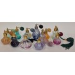 Caithness collection of glass perfume atomiser bottles many still with Caithness stickers