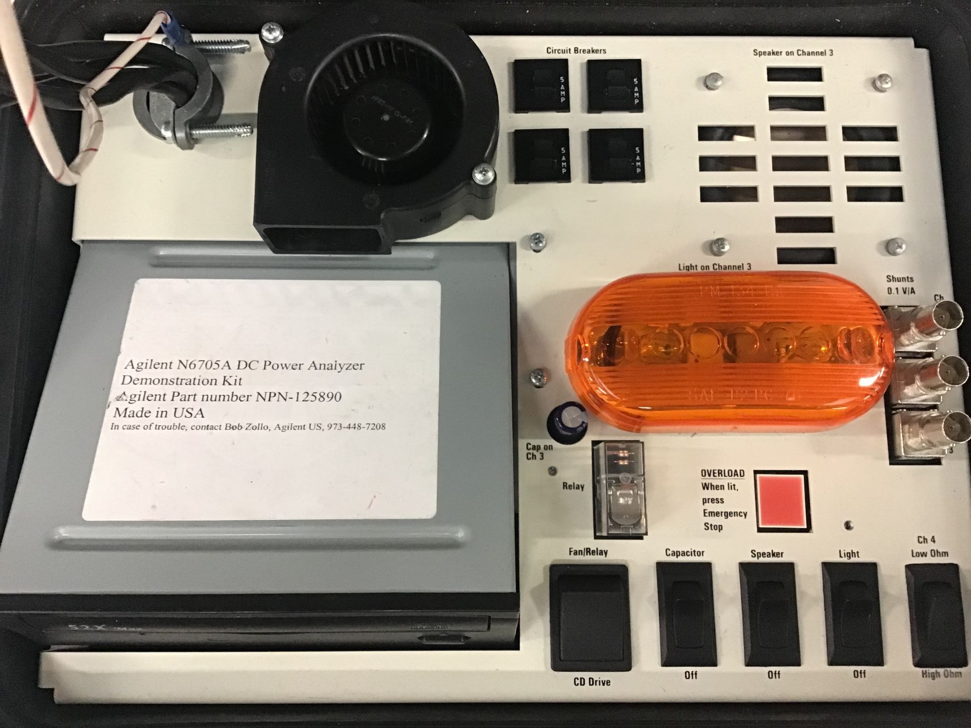 Agilent N6705A DC Power Analyzer (Demonstration Unit) . Found here in original case. - Image 2 of 2