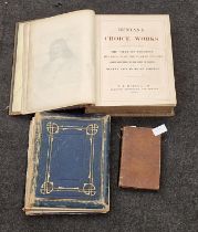Illustrated book of "Bunyans Choice Works" by W.R.McPuhn Glasgow first published Feb 1861 with two