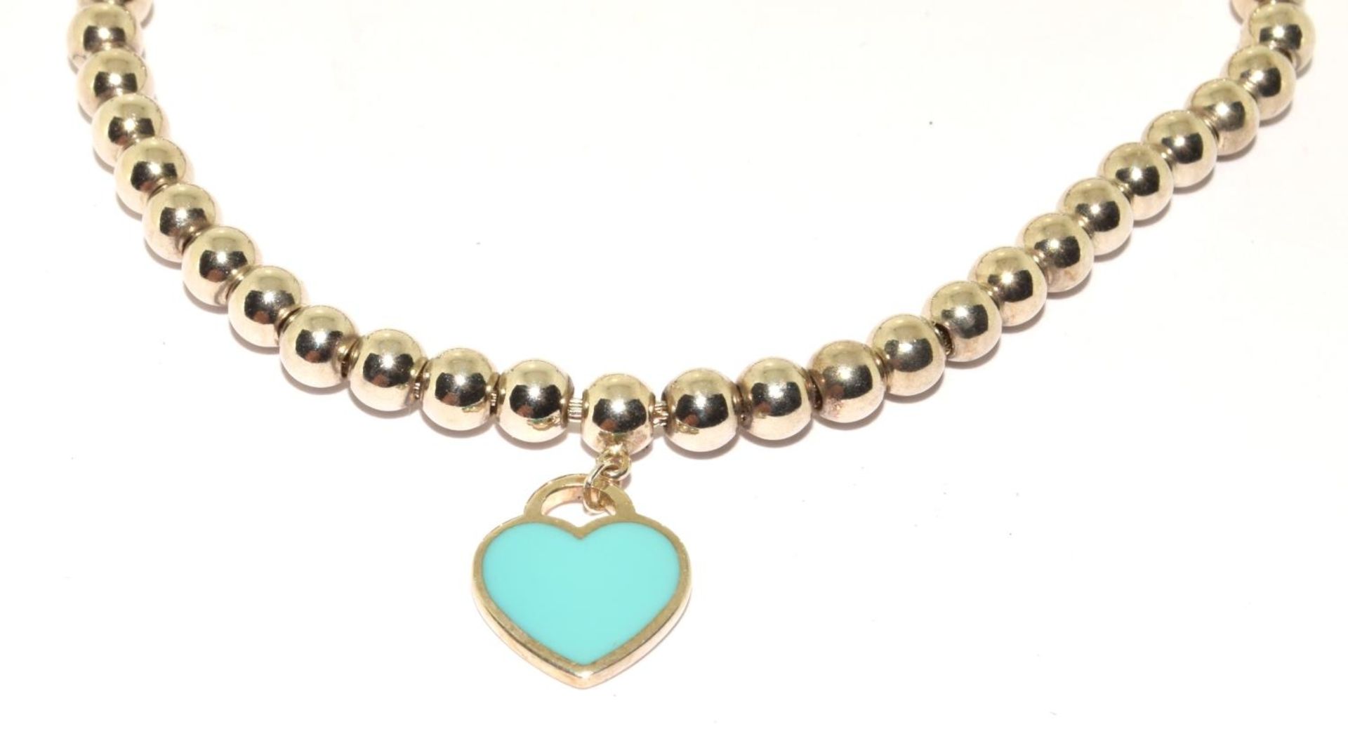 Tiffany and co silver bracelet boxed - Image 2 of 3