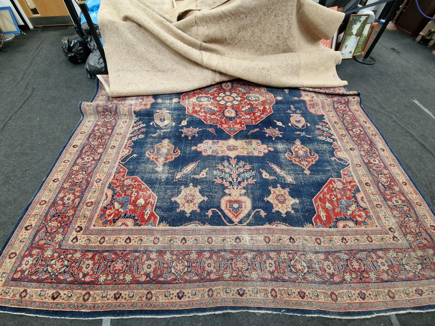 Large room size Lieveke oriental carpet 450x360cm