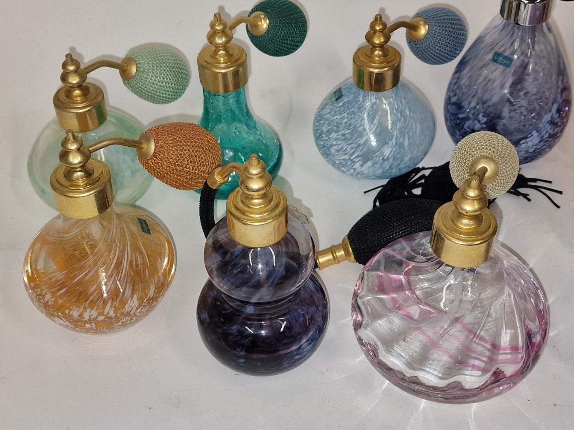Caithness collection of glass perfume atomiser bottles many still with Caithness stickers - Image 2 of 4