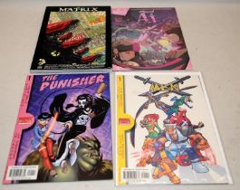 Wachowski The Matrix Comics c/w Marvel Mangaverse The Punisher #1, X-Men #1 and Marvel Ai #1