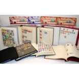 Quantity of Stamp albums from around the world. Part of a large single owner collection. Includes