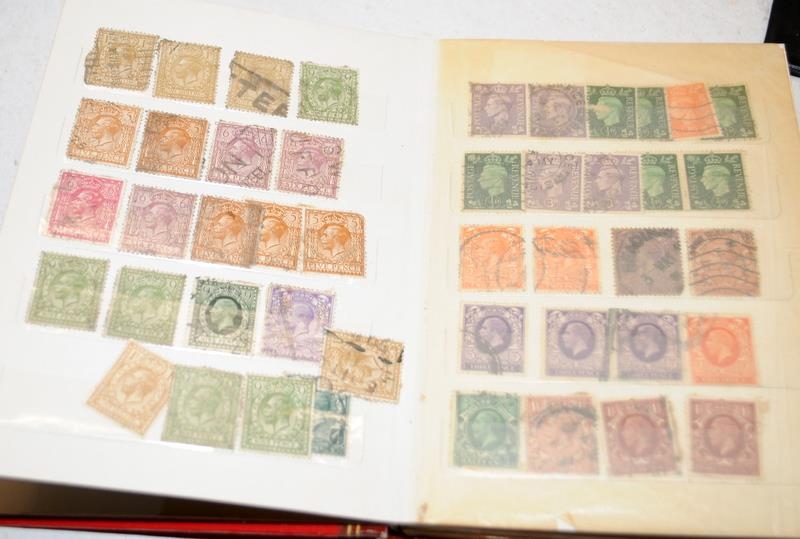 A collection of European stamps albums, including Finland, Denmark, Spain, Germany and a small GB - Image 2 of 8