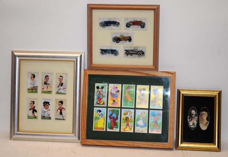 Large quantity of framed ready for display cigarette and tea cards. 12 frames in lot - Image 4 of 4