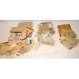 Collection of George VI era Indian Stamps, Overprints Bahrain, Service etc. Loose sorted and some on