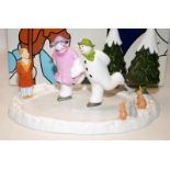 Coalport The Snowman Limited Edition Figurine: Ice Dance. 699/950. Boxed with certificate