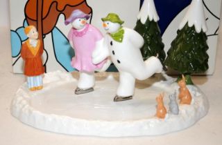 Coalport The Snowman Limited Edition Figurine: Ice Dance. 699/950. Boxed with certificate