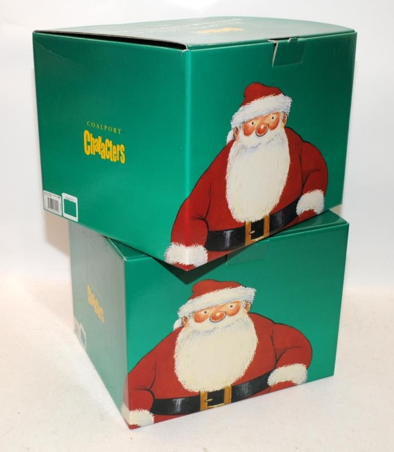 2 x Coalport Characters Raymond Briggs Father Christmas figurines: Time For A Break c/w Special - Image 6 of 6