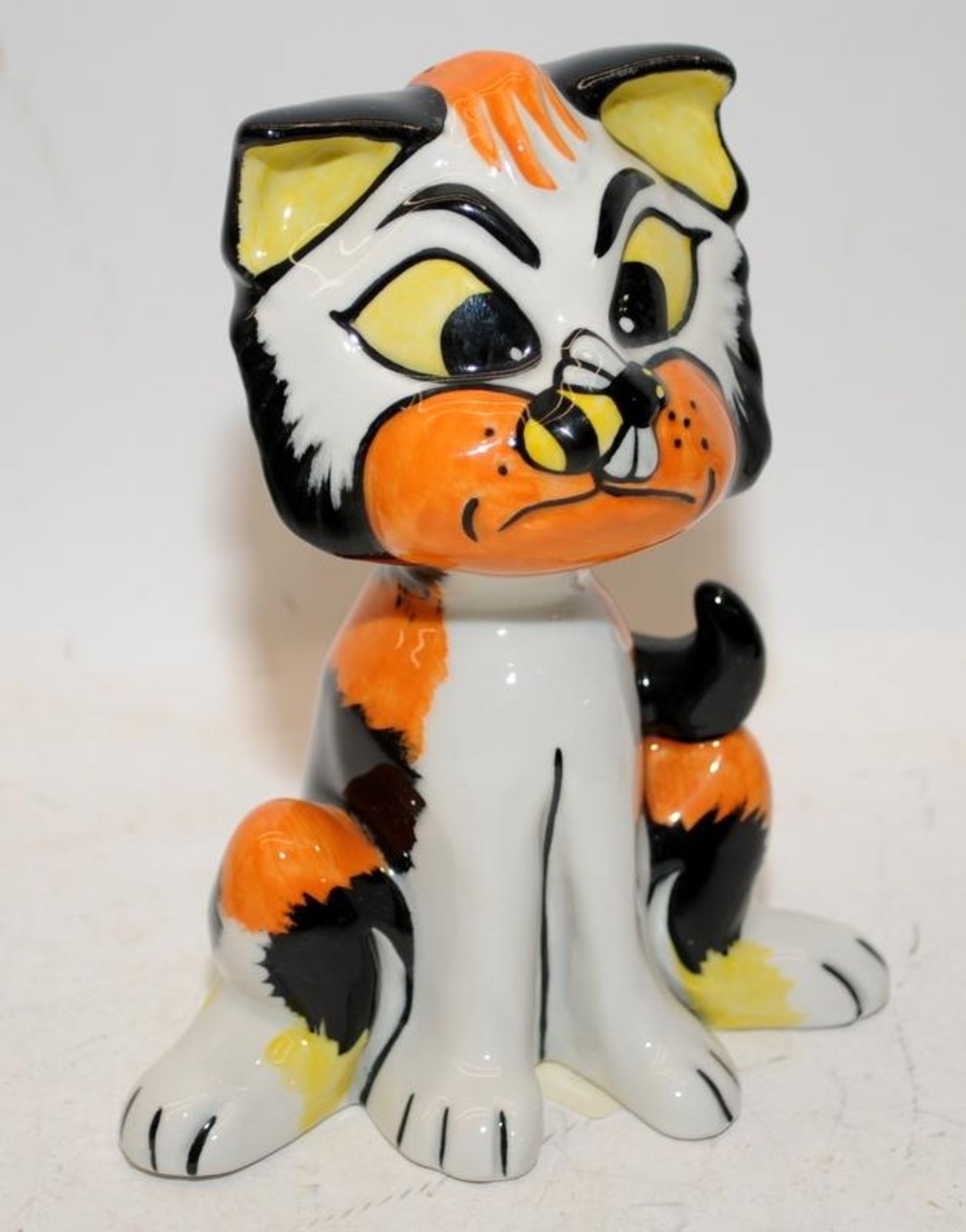 Lorna Bailey Cat Figures: 3 x Limited Edition Cats, Billy the Cat 18/50, Sting 10/75 and Ba 49/ - Image 4 of 7