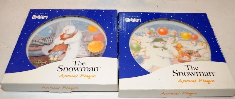 Coalport The Snowman Limited Edition Figurine: Treading The Boards 576/2000. Boxed with - Image 4 of 5