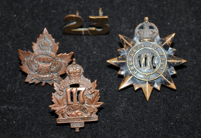 Collection of WWI Canadian Forces Cap Badges, some scarce examples. 12 in lot - Image 3 of 5