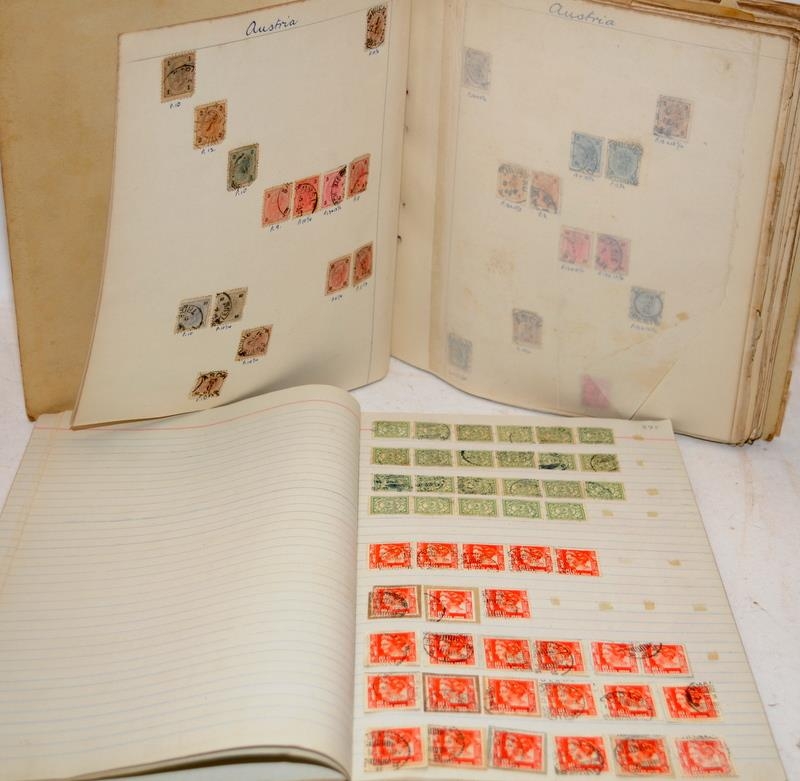Good vintage Stamp album containing examples from Europe from 19th through to mid 20th Century,
