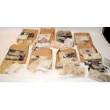 Large collection of WWII era George VI Indian Postage stamps 1939-1943. Loose and sorted into types.