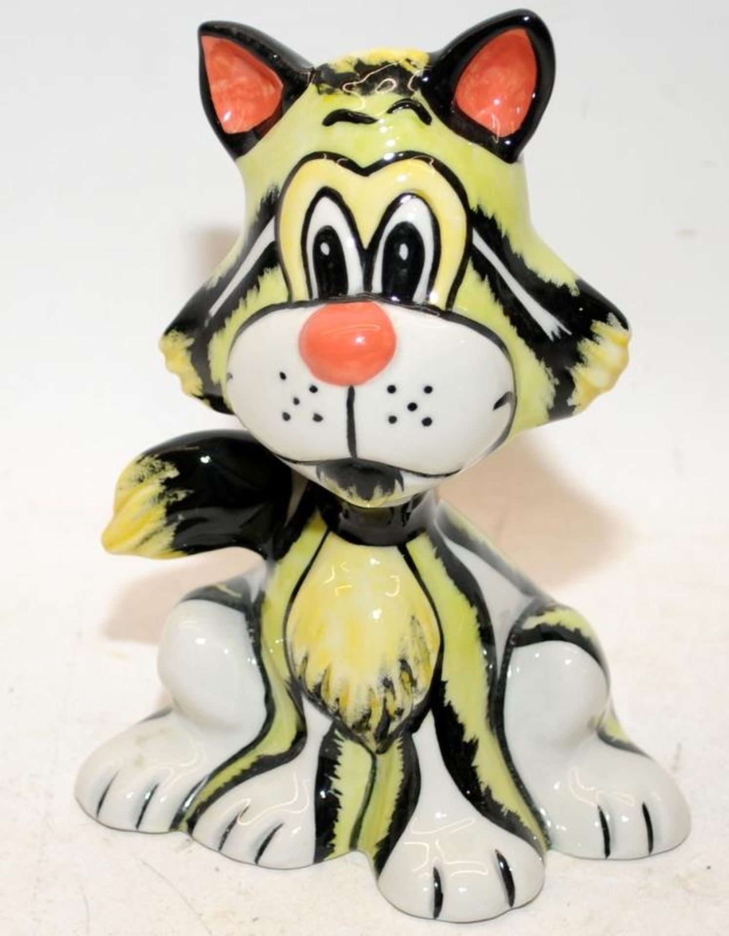 Lorna Bailey Cat Figures: 3 x Limited Edition Cats, Billy the Cat 18/50, Sting 10/75 and Ba 49/ - Image 2 of 7