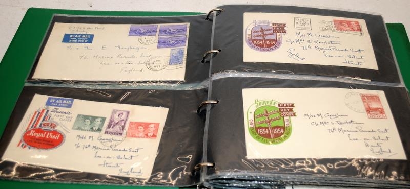 A collection of stamp albums and stock books containing a selection of world stamps. 9 albums in lot - Image 10 of 13