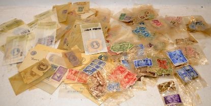 Good mixed collection of GB stamps from Victorian era onwards. Includes overstamps, Post paid