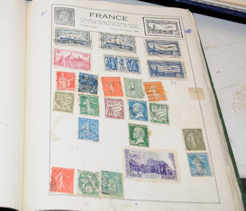 A collection of stamp albums and stock books containing a selection of world stamps. 9 albums in lot - Image 4 of 13