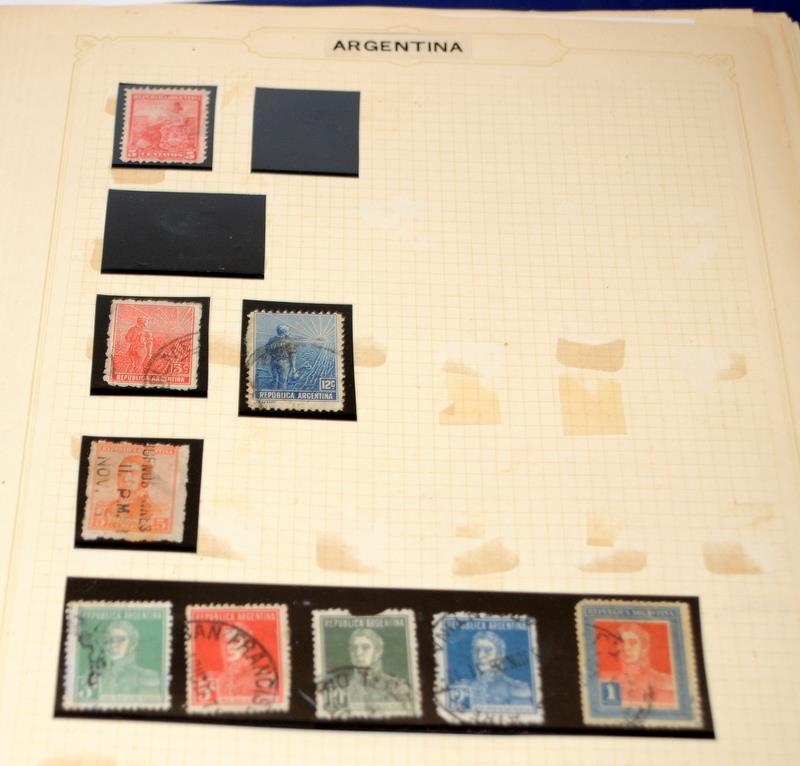 Quantity of Stamp albums and stock books from around the world plus loose stamps to sort. Part of - Image 6 of 11