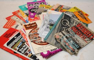 A good collection of Motoring events programmes, mostly Speedway meets going back to the 1950's