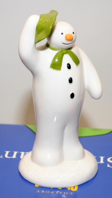 2 x Coalport The Snowman Figurines: The Band Plays On c/w The Greeting. Both boxed - Image 2 of 5