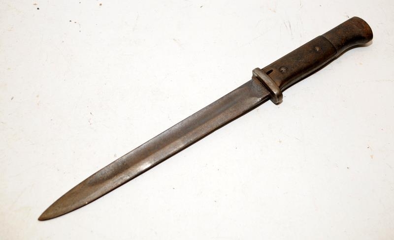 German M 1884/98 Bayonet. Stamped Ernst Siepmann & Co. Solengen. O/all length 37cms - Image 2 of 3