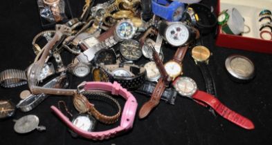A collection of ladies and gents fashion watches