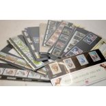 Collection of Royal Mail presentation packs. Good monetary value