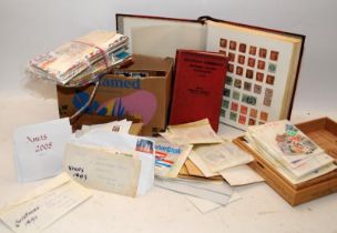 Large collection of mixed postage stamps, loose, in albums and sorted into packets