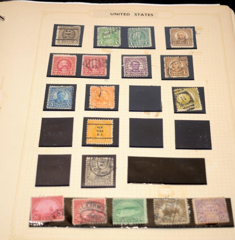 Quantity of Stamp albums and stock books from around the world plus loose stamps to sort. Part of - Image 7 of 11