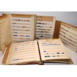 A number of part filled world stamps stockbooks containing early 20th Century stamps. Good lot to