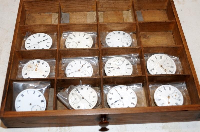 Antique wooden engineers chest of 8 graduated drawers containing a very large quantity of mostly - Image 9 of 9