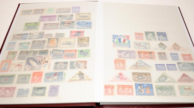 Quantity of Stamp albums and stock books from around the world plus loose stamps to sort. Part of - Image 4 of 11