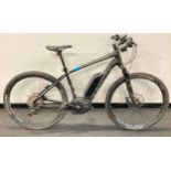 Grey Trek E Bike, 11 gears, 19" frame, 30" wheel, (no keys and untested) (24B)