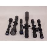 Six rifle scopes (103)