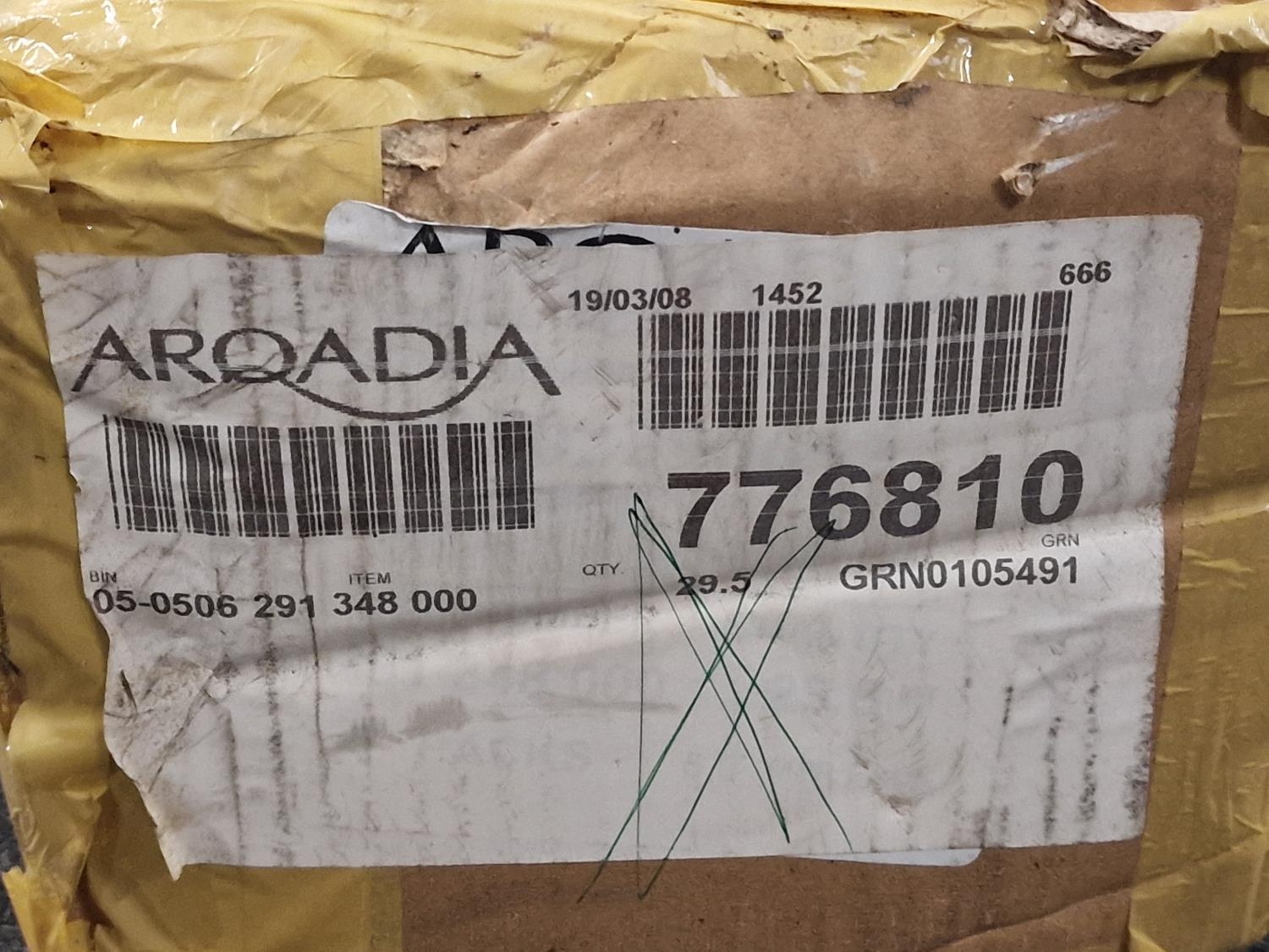 Two boxes of Arqadia picture frame wood mouldings 300cm in length. One box has been opened with a - Image 2 of 2