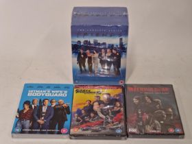 Seasons 1-10 Friends DVD box set together with The Walking dead season ten and two other DVDS. (204)