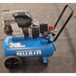 Nuair blue compressor.